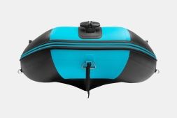 Gladiator C 400 AL ACTIVE Черно-бирюзовый моторная лодка ПВХ Алюминиевый пайол, фото 7