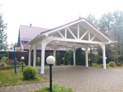 Навес для машин РИВЕР Премиум комплектация, фото 1