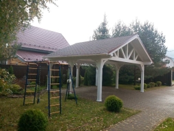 Навес для машин РИВЕР Премиум комплектация, фото 3