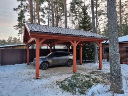 Навес для машин РИВЕР Премиум комплектация, фото 10