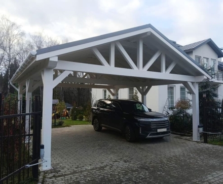 Навес для машин РИВЕР Премиум комплектация, фото 22