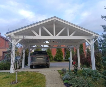 Навес для машин РИВЕР Премиум комплектация, фото 24