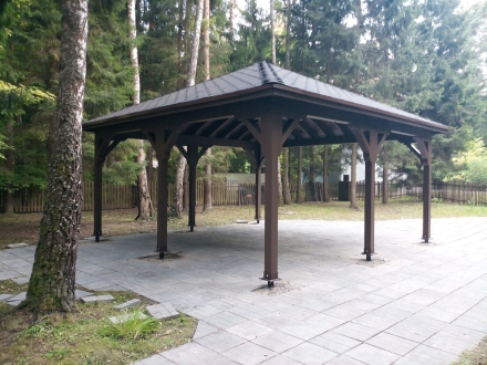 Навес для машин АСТОН Премиум комплектация, фото 1