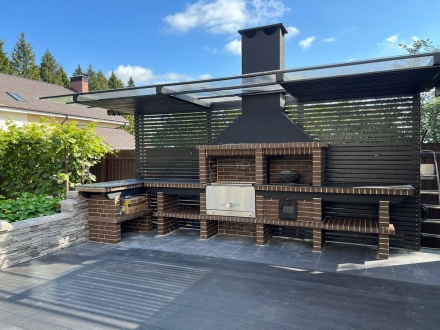 Печь Аристократ 7304 Радиальный кирпич красный с коричневым, фото 2