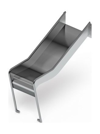 Горка из нержавеющей стали приставная 600 SNP 600.470-02, фото 2