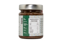 Шоколадная паста с кокосом, льном и стевией, в стекле, 265г Шоколадная паста с кокосом, льном и стевией, в стекле, 265г
