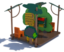 Песочный дворик Дерево знаний для детской площадки