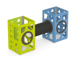 Игровой модуль Romana 115.21.00 для уличных спортивных площадок, фото 2