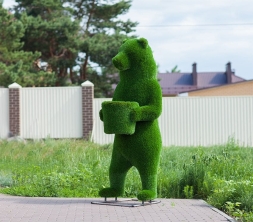 Топиари &quot;Медведь с кашпо&quot;