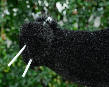 Топиари панда Кунг-фу - газон Eco