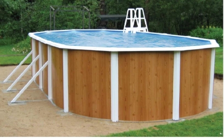 Каркасный бассейн Эсприт - Биг 7,3х3,7х1,32 компл., фото 1