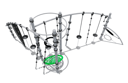 Спортивный комплекс ВСТ 7709 для спортивной площадки, фото 1