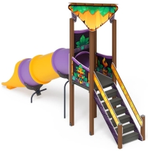 Горка Волшебный город (Майя) - ИО 44.19.01-01 - Тоннельная прямая Н=1500