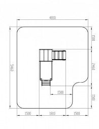 Паровозик (цветной) - Беседка мини - МФ 10.03.05-12, фото 6