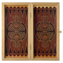 Нарды + шашки Ростовские "Лев" малые