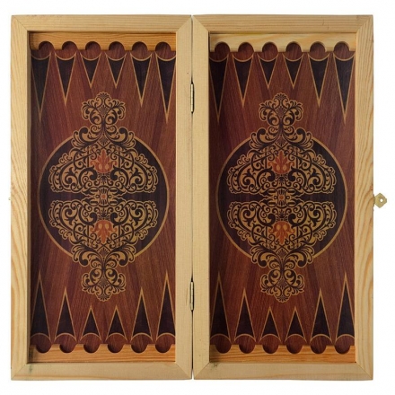 Нарды + шашки Ростовские &quot;Лев&quot; малые, фото 1