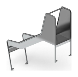 Горка для геопластики из нержавеющей стали 600 SNG 600.470-01, фото 4 Горка для геопластики из нержавеющей стали 600 SNG 600.470-01, фото 4