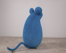 Топиари Мышка вертикальная, h=130 см - газон Eco