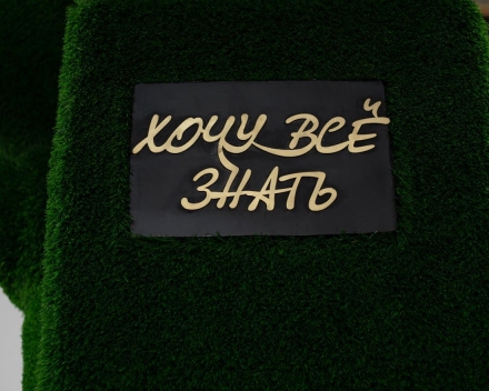 Топиари читающий мальчик - газон Eco, фото 9