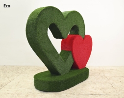 Топиари стела сердца Гармония, мини - газон Deluxe, фото 5