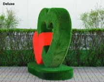 Топиари стела сердца Гармония, мини - газон Deluxe