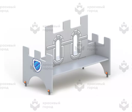 Скамья детская «Крепость», фото 1