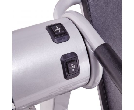 Инверсионный стол Z-UP 2S, 220В, Корея серебряная рама, черная спинка, фото 3