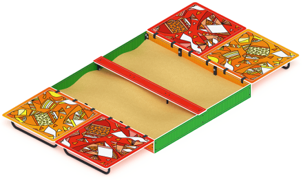 Песочница с крышкой большая (Рыбы) - ИО 5.01.14-01, фото 2