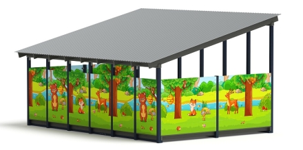 Теневой навес (Полянка) - МФ 71.6.4-07, фото 4