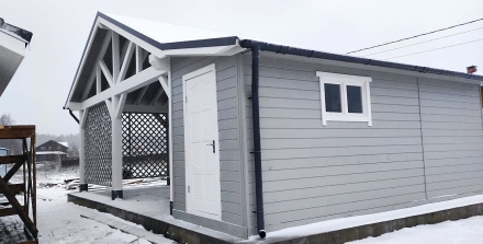 Навес для автомобилей с хозблоком РИЧМОНД Базовая комплектация, фото 3