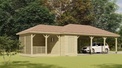 Навес для машины ГРЕЙТ Несущий каркас, фото 1