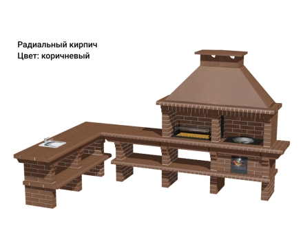 Печь Аристократ 7304 Прямоугольный кирпич коричневый , фото 10