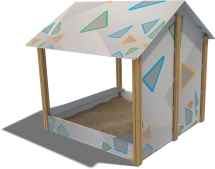 Песочный дворик Терраса ПС106.00.1 для детской площадки