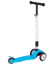 Самокат 3-колесный Smart 3D, 120/80 мм, синий