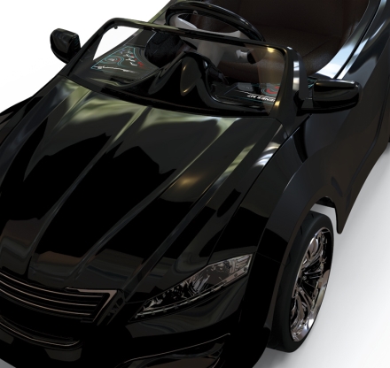 Детский электромобиль с резиновыми колесами HENES PHANTOM HP, фото 2