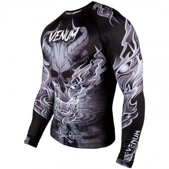 Рашгард Venum Minotaurus Black/White L/S, фото 2