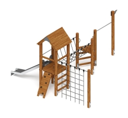 Игровой комплекс (лиственница темный) ДИК 2.24.05-Л.И1.01, фото 4