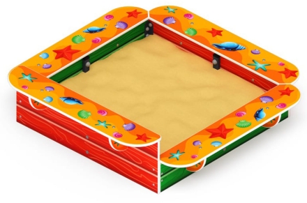 Песочница средняя (Ракушки) - ИО 5.01.15-01, фото 2