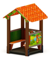 Домик малый 4 (Полянка) МФ 10.01.04-04, фото 1