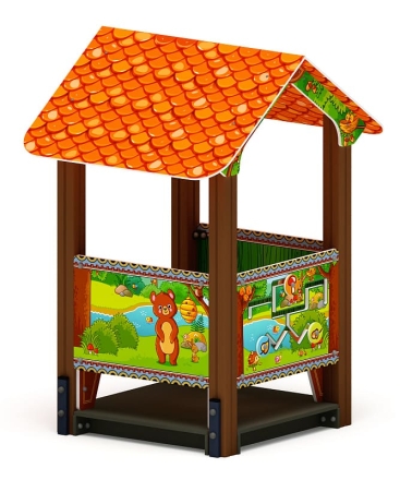 Домик малый 4 (Полянка) МФ 10.01.04-04, фото 3