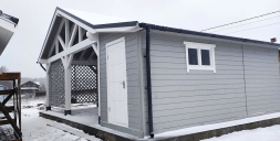 Навес для автомобилей с хозблоком РИЧМОНД Премиум комплектация, фото 3