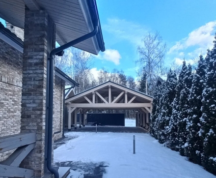 Навес для машин ЭГЕР Несущий каркас, фото 2