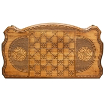 Нарды резные "Герб РФ", Ohanyan