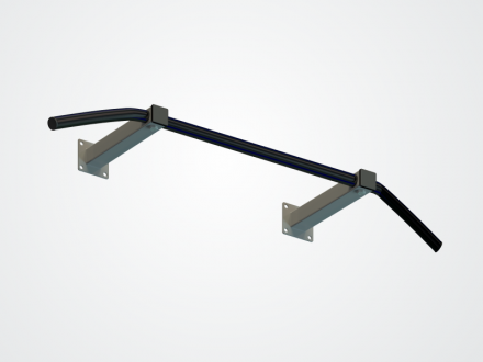 Турник настенный SportElite «Слим 1» разборный, серый, фото 2