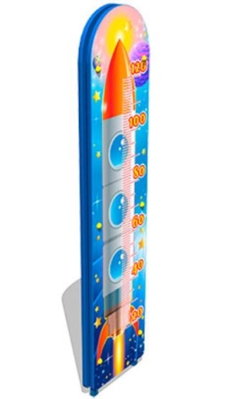 Ростомер детский уличный двусторонний Космос ИМ128 для игровых площадок, фото 1