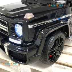 Электромобиль Mercedes-Benz G63 AMG черный глянец, фото 2