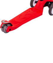 Самокат 3-колесный Smart 3D, 120/80 мм, красный