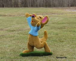 Топиари кенгуренок Крошка Лу - газон Eco + Deluxe, фото 1