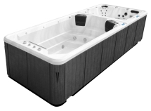 Двухзонный композитный спа-бассейн c противотоком Jazzi Pool Sunset SKT339A