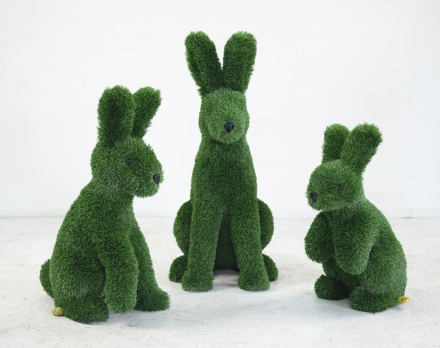 Топиари композиция 5 зайцев - газон Deluxe Green, фото 2